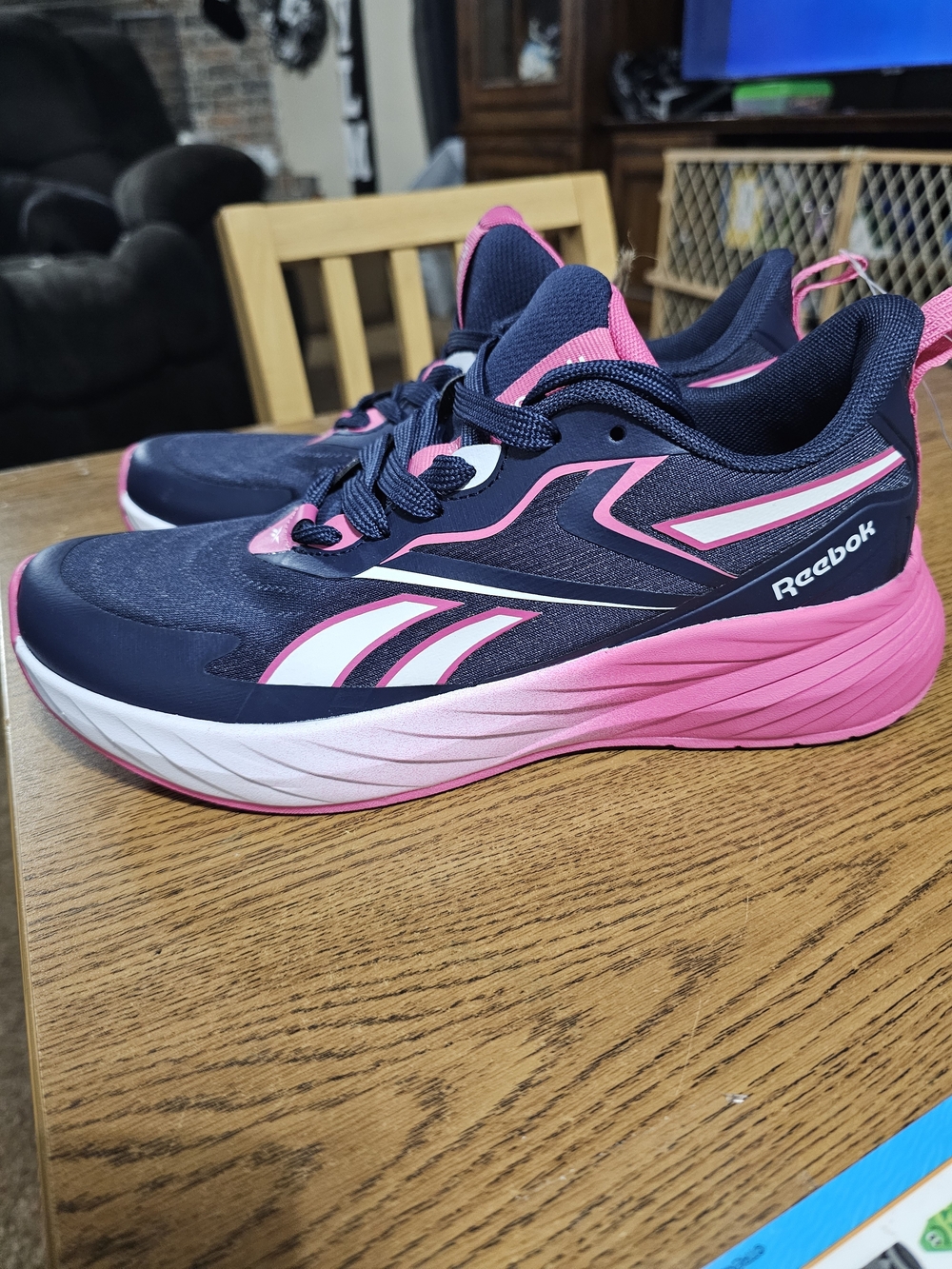 Reebok Women's Navy & Pink Running Shoes